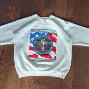 Vintage 1993 Clinton/Gore Presidential Inauguration Sweater